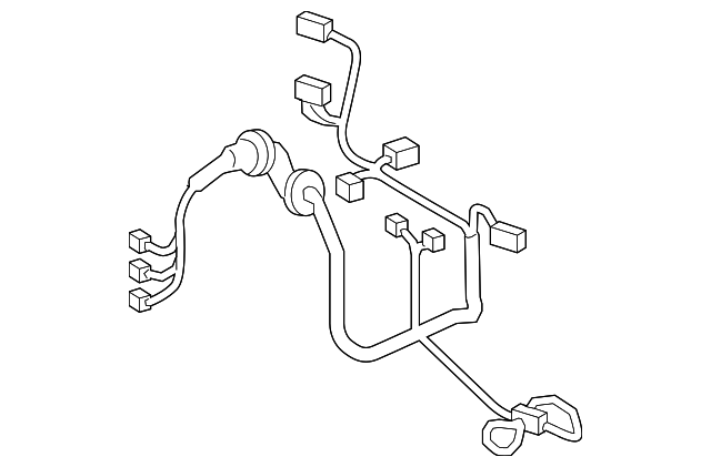 82152-07300 HARNESS, LEFT