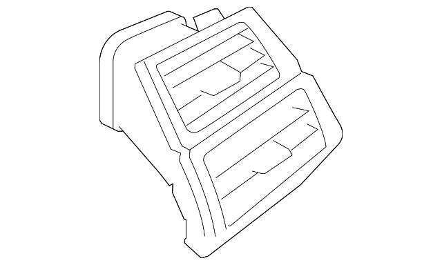 64-22-9-227-767 Деталь VENT GRILLE, LEFT