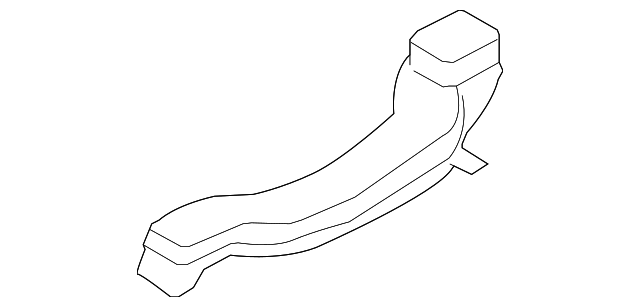 51-45-9-129-316 Деталь AIR DUCT, LEFT
