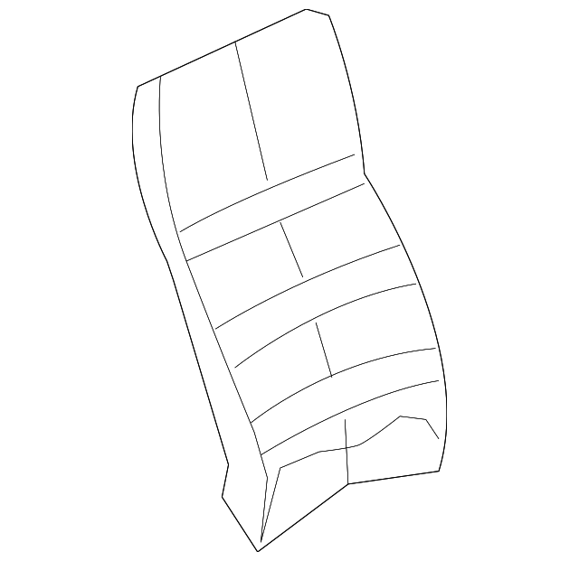 88898494 Деталь SEAT BACK PAD