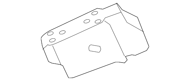 7B0-505-129-A Деталь MOUNT BRACKET, LEFT