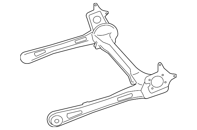 7B0-500-051-E Деталь AXLE BEAM