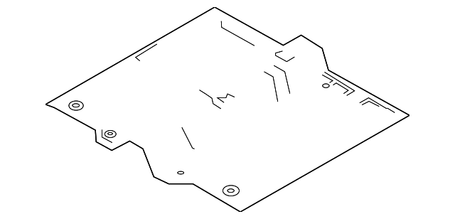 65111-2C010 Деталь FLOOR PAN