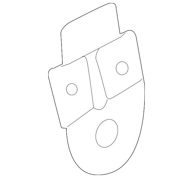 64629-2C000 Деталь TOW HOOK, RIGHT