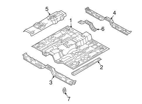 Tiburon FLOOR & RAILS