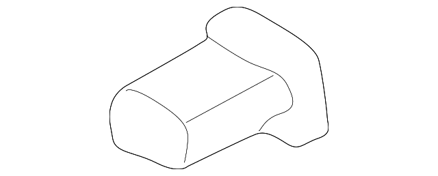 B25D-50-9H2A Деталь ROOF MOLDING PROTECTOR, RIGHT