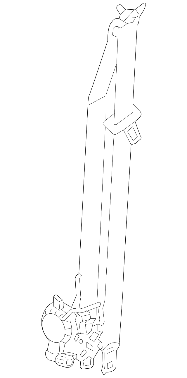 88880-1R600-RY Деталь BELT & RETRACTOR, RIGHT