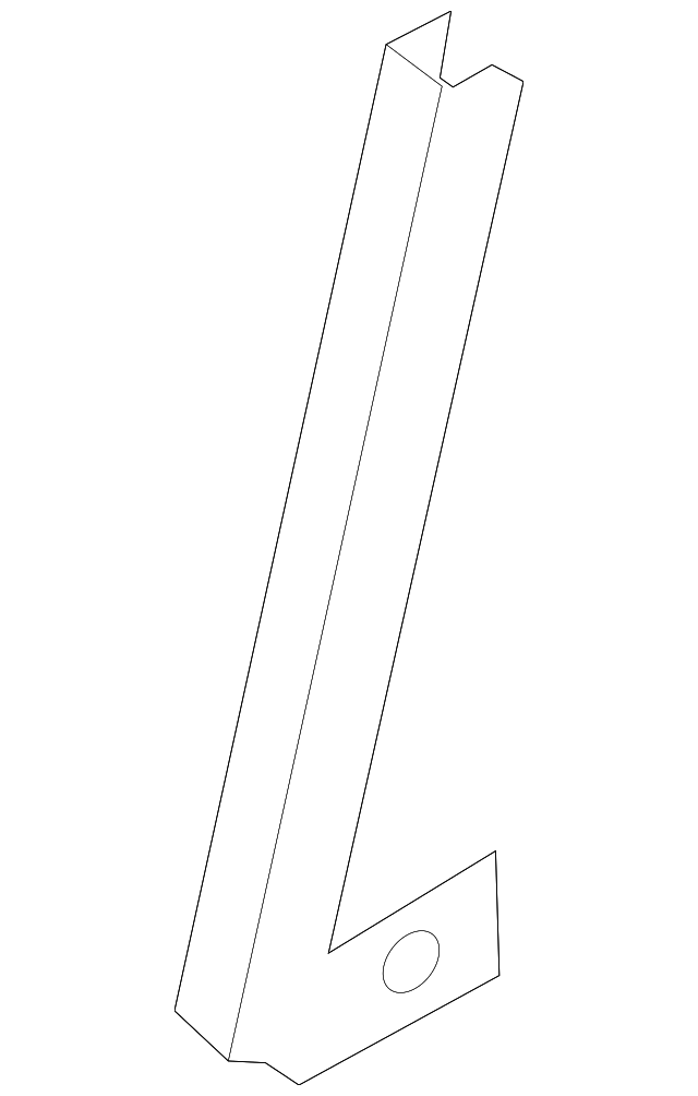 80214-7Y000 Деталь SASH CHANNEL, RIGHT