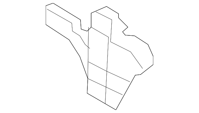 68044814AA GUIDE CHANNEL, RIGHT