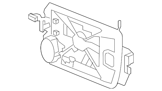 68044802AA Деталь REGULATOR MODULE, RIGHT