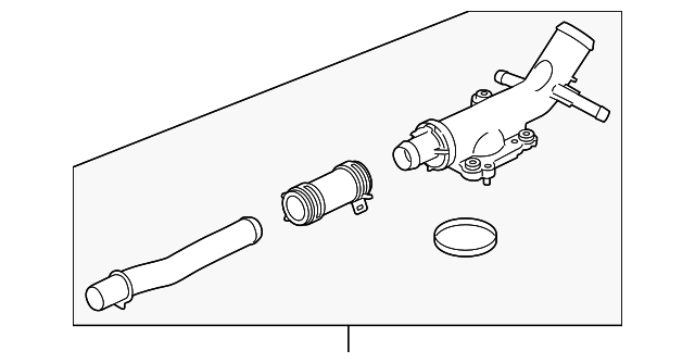 FL3Z-8592-B Деталь WATER MANIFOLD