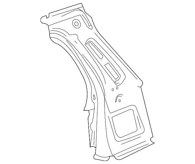 25801714 Деталь LOCK PLR REINF, RIGHT