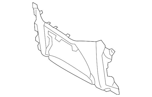 84765-B2200GA6 Деталь SIDE COVER, LEFT