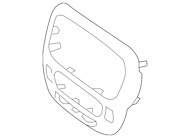 84760-B2000GA6 Деталь CENTER PANEL