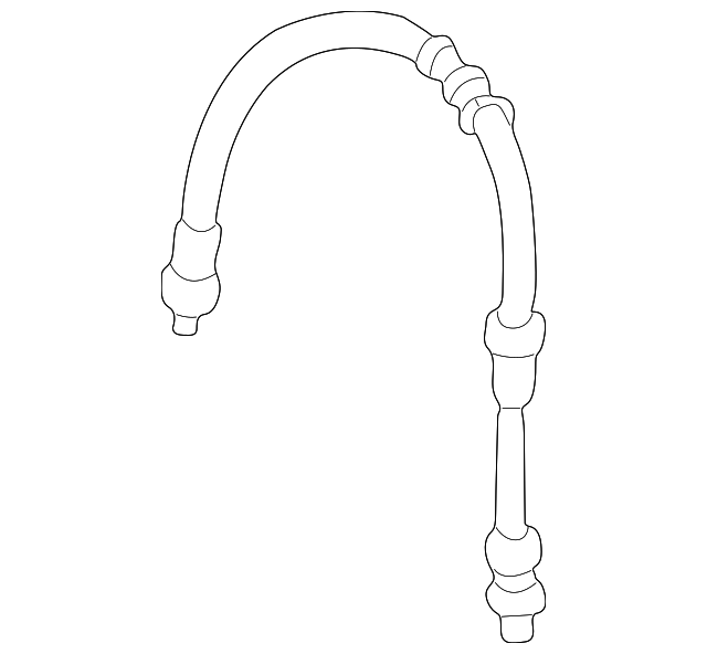 EC01-43-980D Деталь BRAKE HOSE, RIGHT