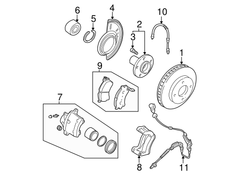 Tribute ANTI-LOCK BRAKES