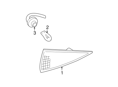 Cavalier SIDE MARKER LAMPS