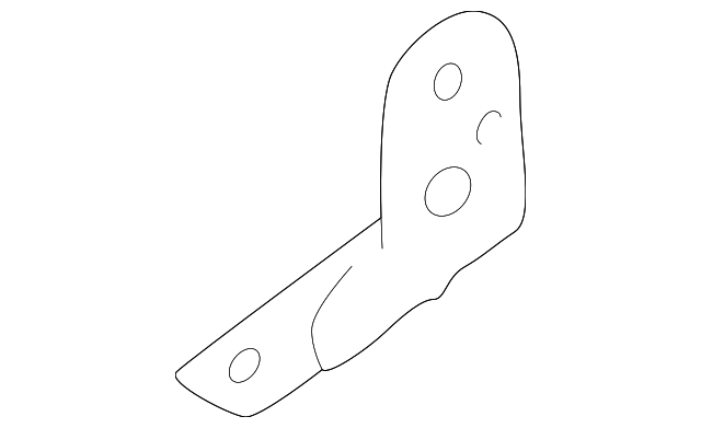 EC01882J5E Деталь MOUNT BRACKET, LEFT