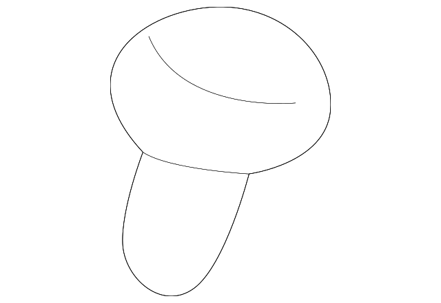 EC34-88-1G8E-70 Деталь HEADREST GUIDE, LEFT