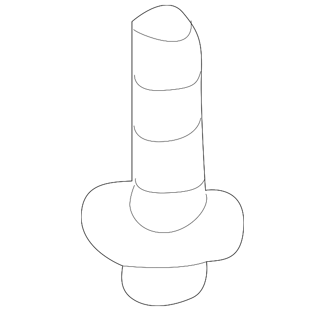 9XF0522258 Деталь SEAT HINGE BOLT