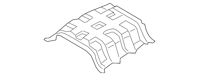 65161-1U000 Деталь CENTER REINF
