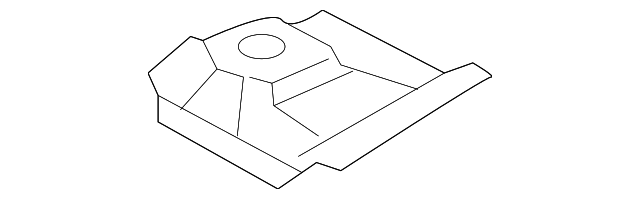 65155-2P000 Деталь SEAT BRACKET, LEFT