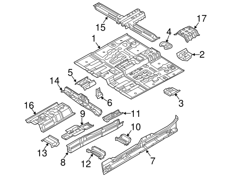 Sorento FLOOR & RAILS