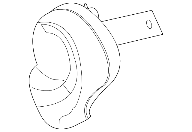 256204GA0B Деталь LOW NOTE HORN