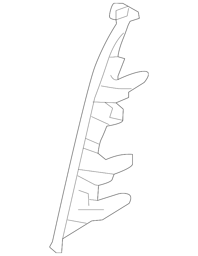 SU003-05936 Деталь FILLER PANEL, RIGHT