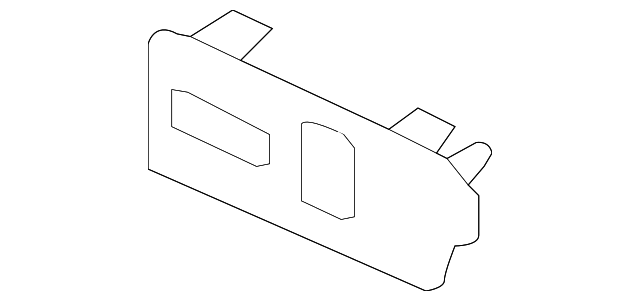 SU003-02498 Деталь SWITCH PANEL