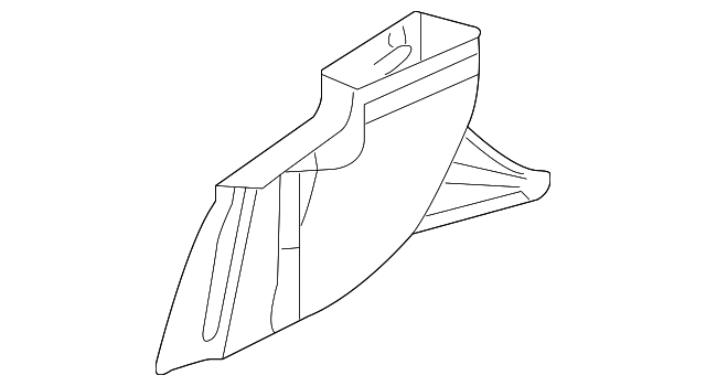 5005199AA Деталь HEATER DUCT