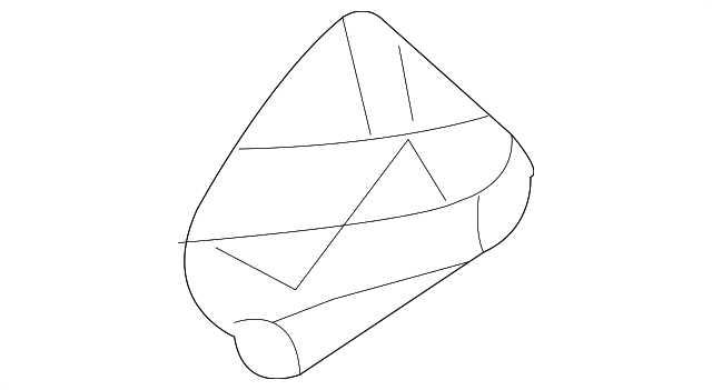 ZA141L2AA Деталь DEFROSTER GRILLE, RIGHT