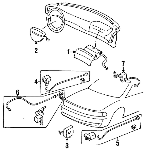 929 AIR BAG COMPONENTS