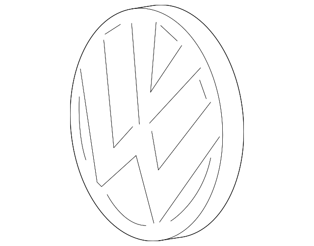 3G0-853-601-B-DPJ Деталь EMBLEM