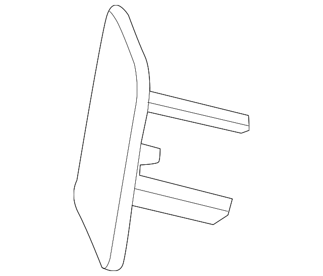 22934272 Деталь COVER, LEFT