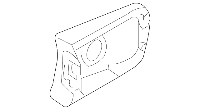 80645-AM805 HANDLE, OUTSIDE ESCUTCHEON, LEFT