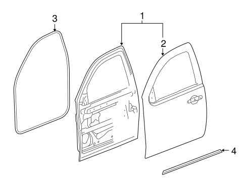 Escalade DOOR & COMPONENTS
