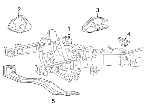 Explorer ENGINE & TRANS MOUNTING
