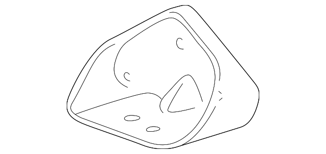 F87Z-6030-AC Деталь MOTOR MOUNT BRACKET, RIGHT