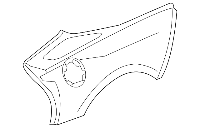 23242841 QUARTER PANEL, RIGHT