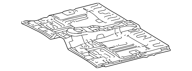 58111-0C072 Деталь FRONT FLOOR PAN