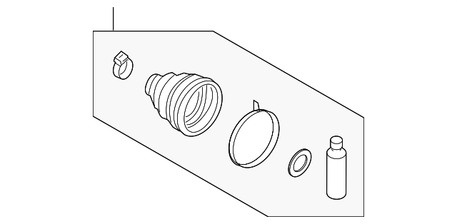 49695-2J000 Деталь BOOT KIT, LEFT