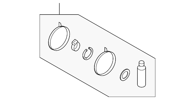 49696-2J000 Деталь CLIP SET, LEFT