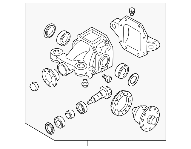 53000-2J510 Деталь DIFRNTAL ASSY