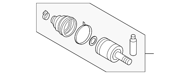 49692-2J000 Деталь C.V. JOINT, RIGHT