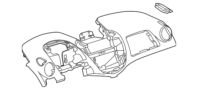 95055203 UPPER DASH PANEL