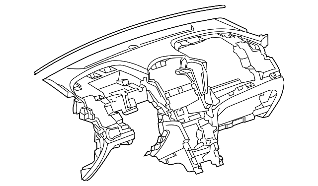 95055163 INSTRUMENT PANEL