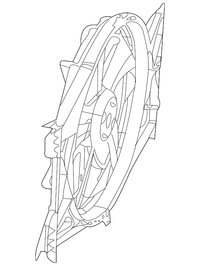 55056851AF Деталь ELEC COOLING FAN