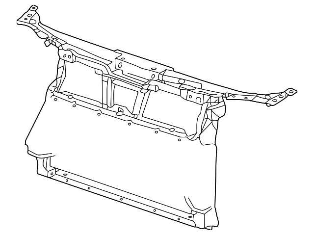 1E0-805-591 Деталь RADIATOR SUPPORT