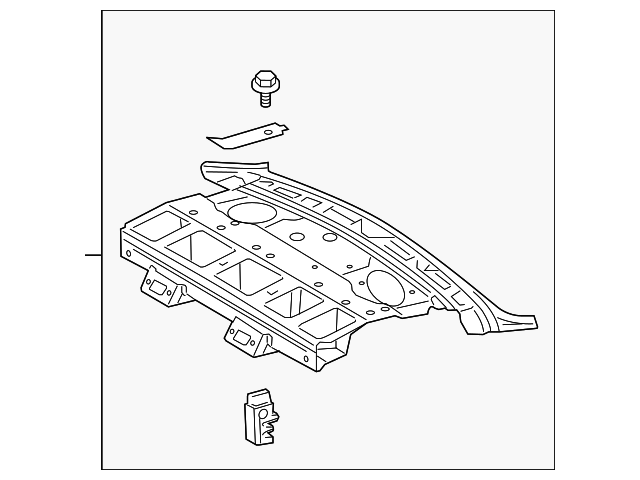 64101-02170 Деталь PACKAGE TRAY